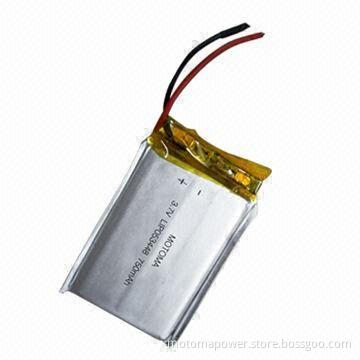 Lithium Polymer Battery with 3.7V Voltage and 750mAh Capacity, Excellent Security and 500 Cycle Time